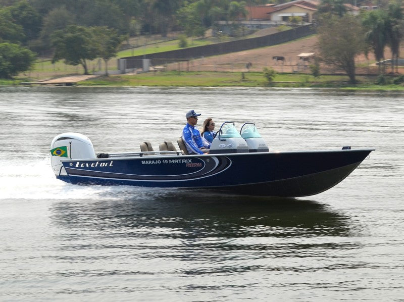 Levefort Marajó Matrix 19 Special Series + Motor Mercury PROXS 150HP + CARRETA RODOVIARIA