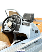 Barco lancha Levefort Apolus 600 + Motor popa Mercury 60HP ELPT EF + Carreta rodoviária