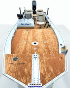 Barco lancha Levefort Apolus 600 + Motor popa Mercury 60HP ELPT EF + Carreta rodoviária