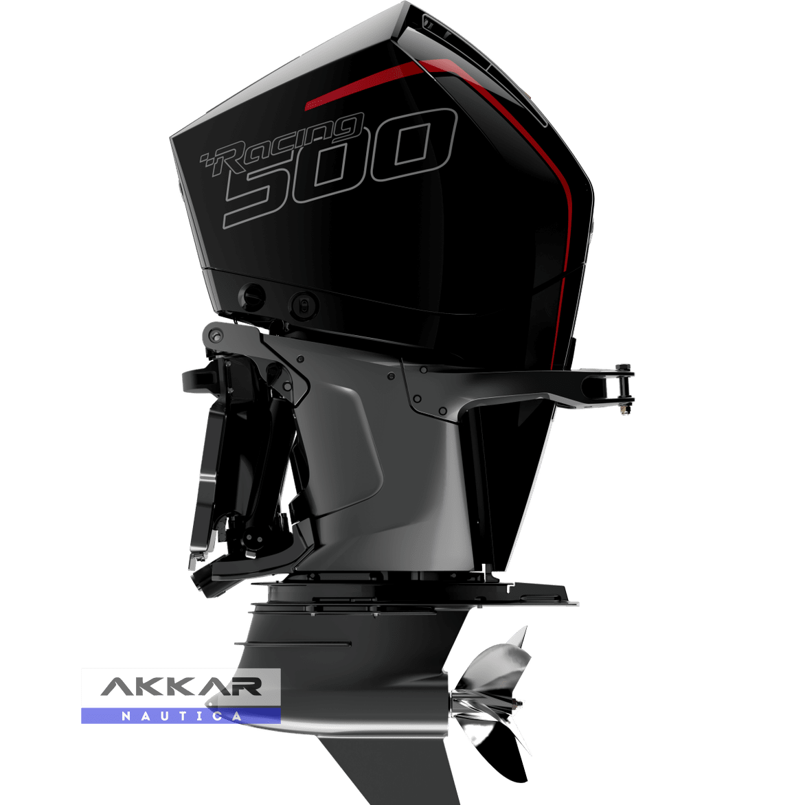 Motor de popa Mercury, 500HP, 500R L 4.6L EFI V8 4STK DTS RACING Drive Sport, Rabeta 20", 4 Tempos, com Power Trim.