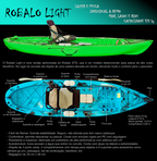 Caiaque de pesca Caiaker Robalo LIGHT