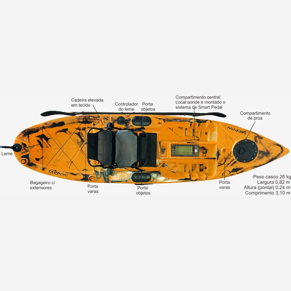 Caiaque Caiaker Tarpon Individual