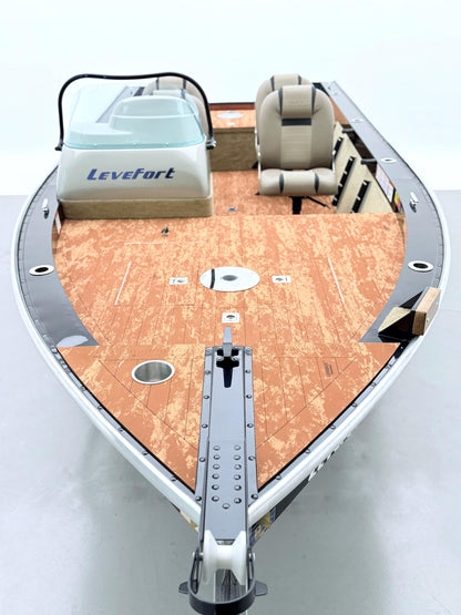 Barco Lancha Levefort Marajó 17 Master Freestyle Special Series + Motor Yamaha F115 + Carreta rodoviária