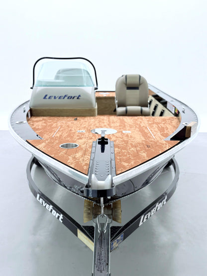 Barco Lancha Levefort Marajó 17 Master Freestyle Special Series + Motor Yamaha F115 + Carreta rodoviária