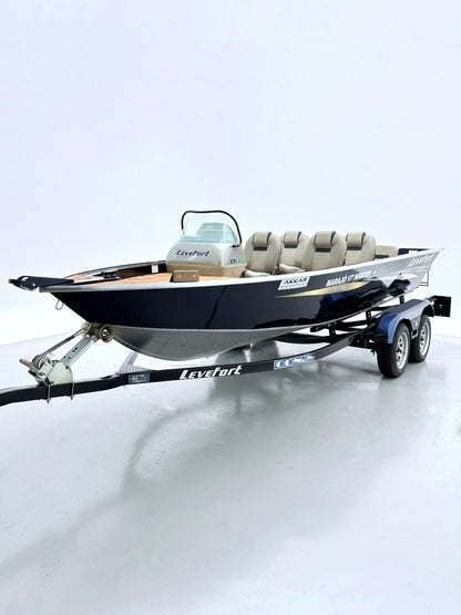Barco Lancha Levefort Marajó 17 Master Freestyle Special Series + Motor Yamaha F115 + Carreta rodoviária