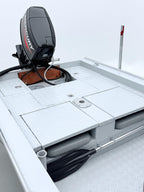 Barco lancha Levefort Apolus TR CLX + Motor popa Mercury 50HP ELPTO + Carreta rodoviária
