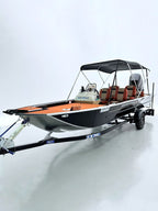 Barco lancha Levefort Apolus 600 S + Motor popa Mercury 100HP ELPT EFI + Carreta rodoviária