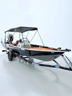 Barco Levefort Marfim Sport Fishing Freestyle 6.0 + Motor 60HP + Carreta rodoviária