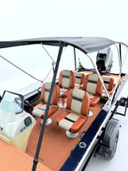 Barco Levefort Marfim Sport Fishing Freestyle 6.0 + Motor 60HP + Carreta rodoviária