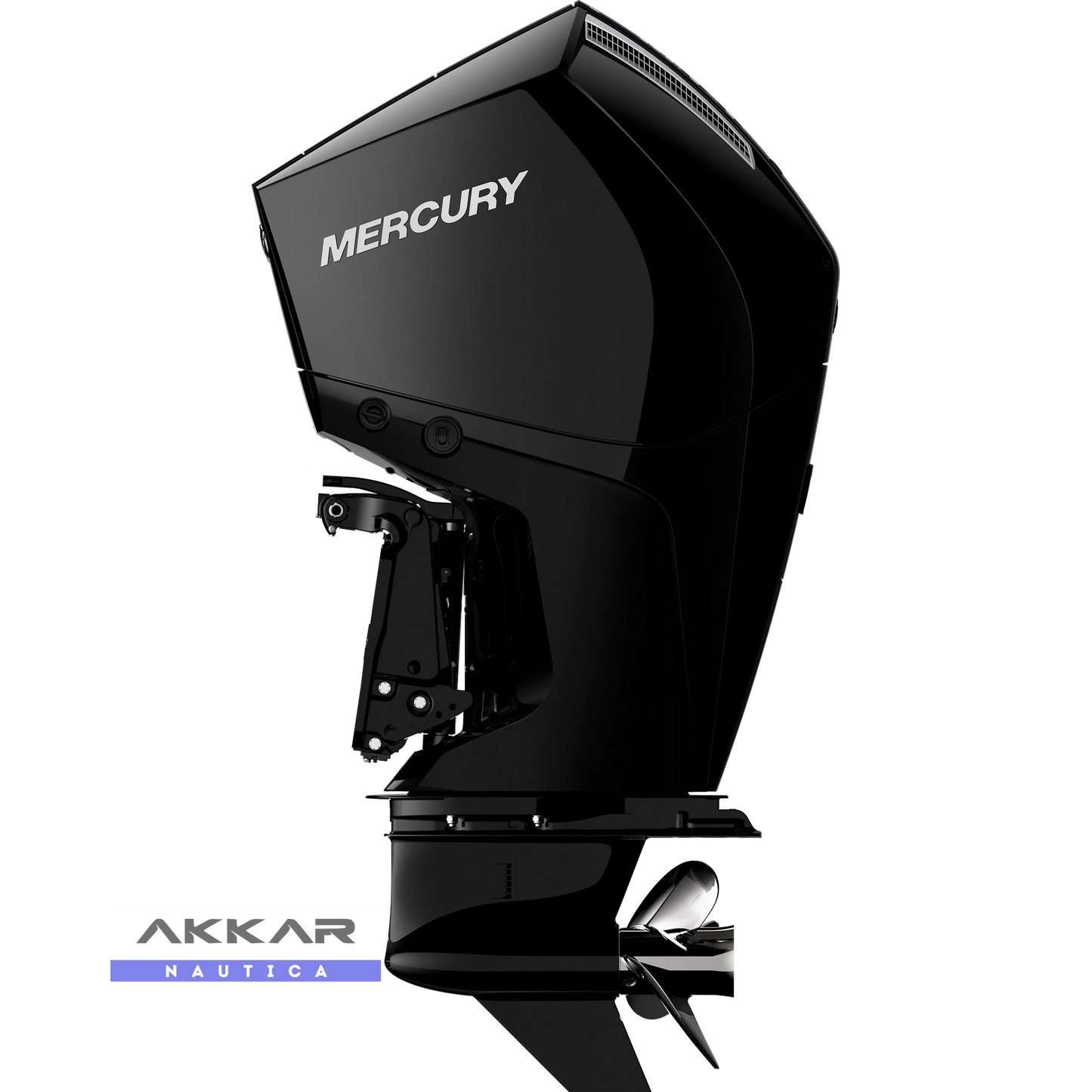 Motor de popa Mercury, 300HP, 300 XL 4.6L EFI V8 4STK DTS BRANCO 5.44" 1.75, Rabeta 25", 4 Tempos, com Power Trim.