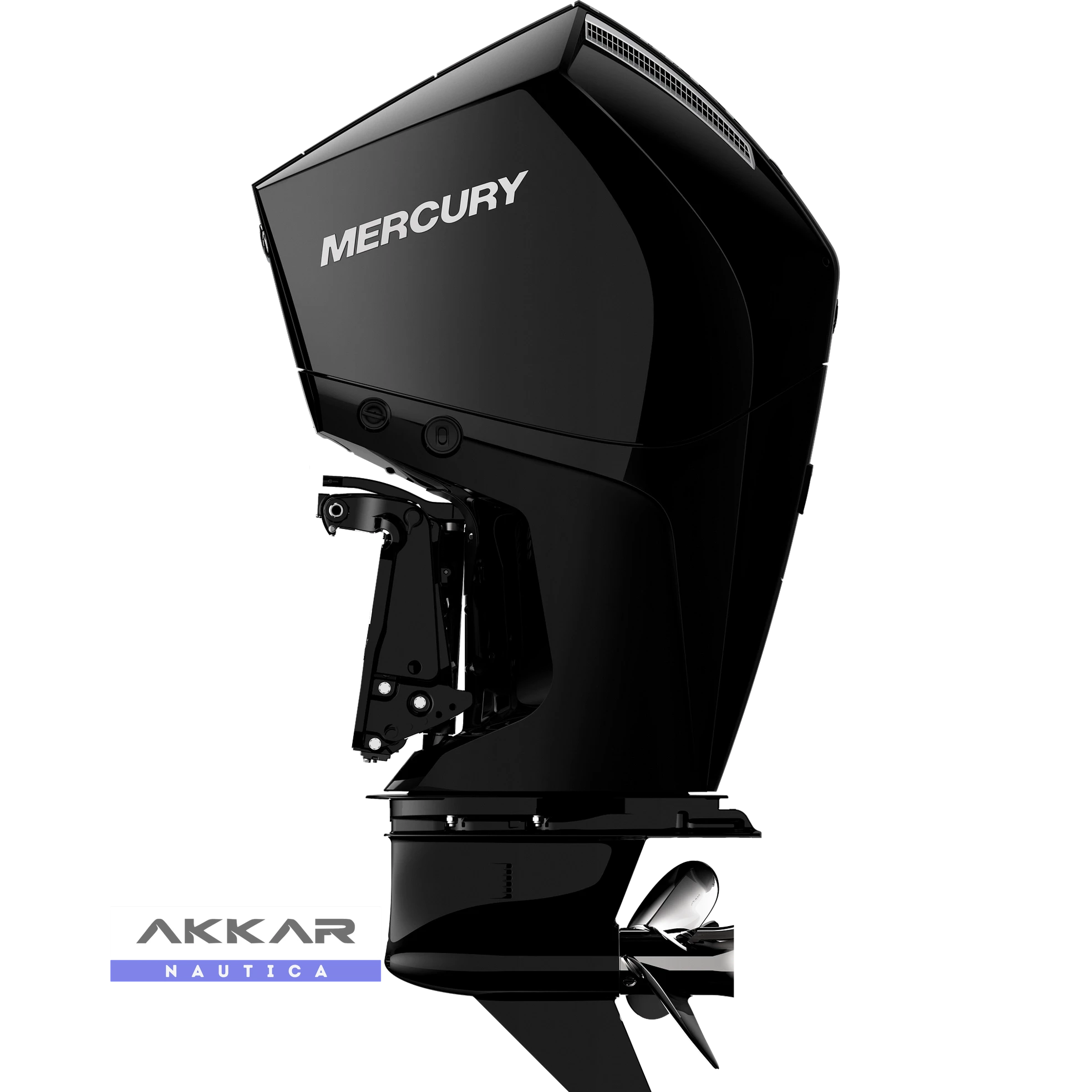 Motor de popa Mercury, 300HP, 300 CXL 4.6L EFI V8 4STK DTS BRANCO 5.44" 1.75, Rabeta 25", 4 Tempos, com Power Trim.