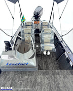 Barco lancha Levefort Apolus 600 + Motor popa Mercury 60HP + Carreta rodoviária
