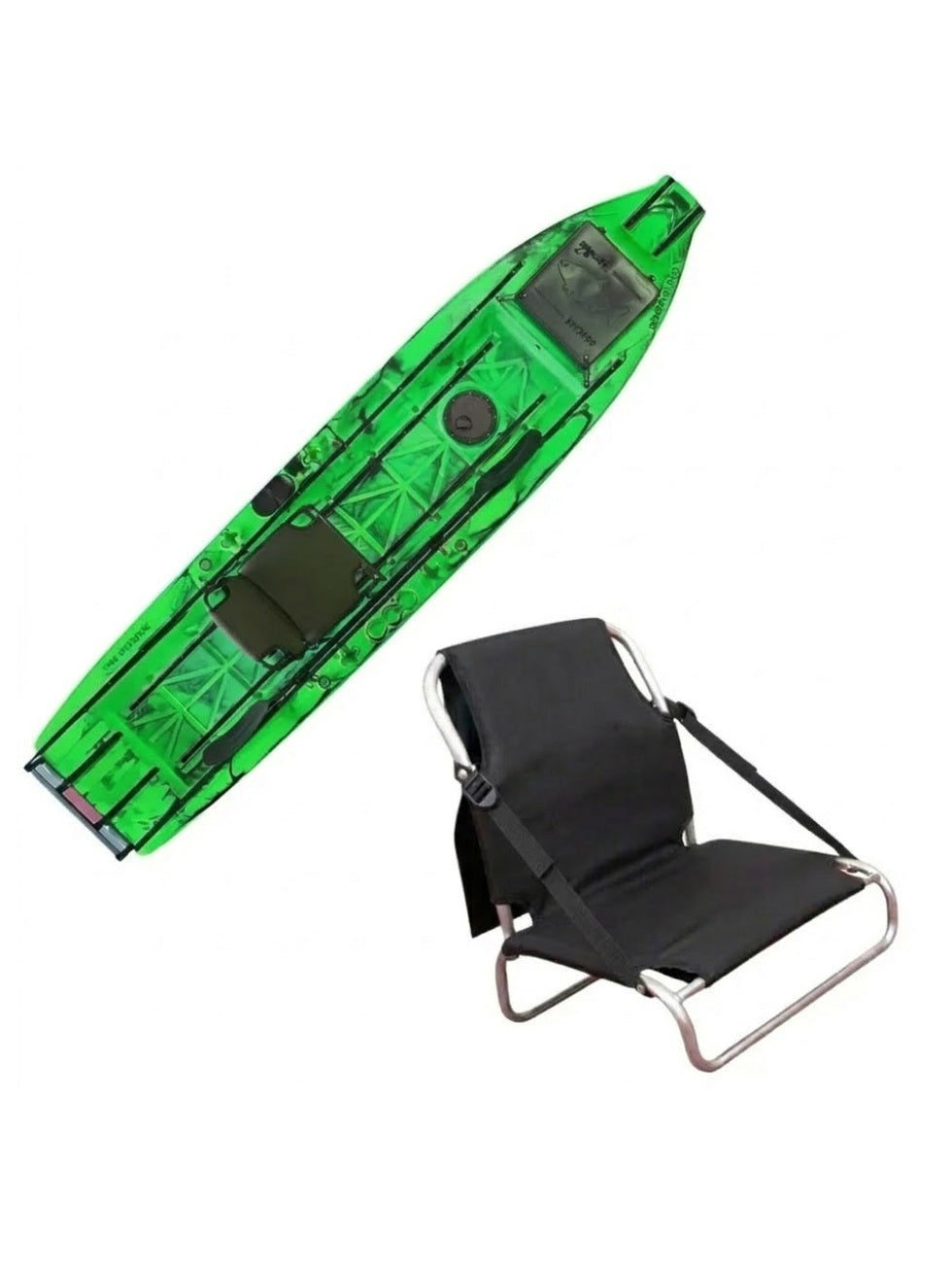 Caiaque de pesca Caiaker Dourado PRO - Cadeira COMFORT