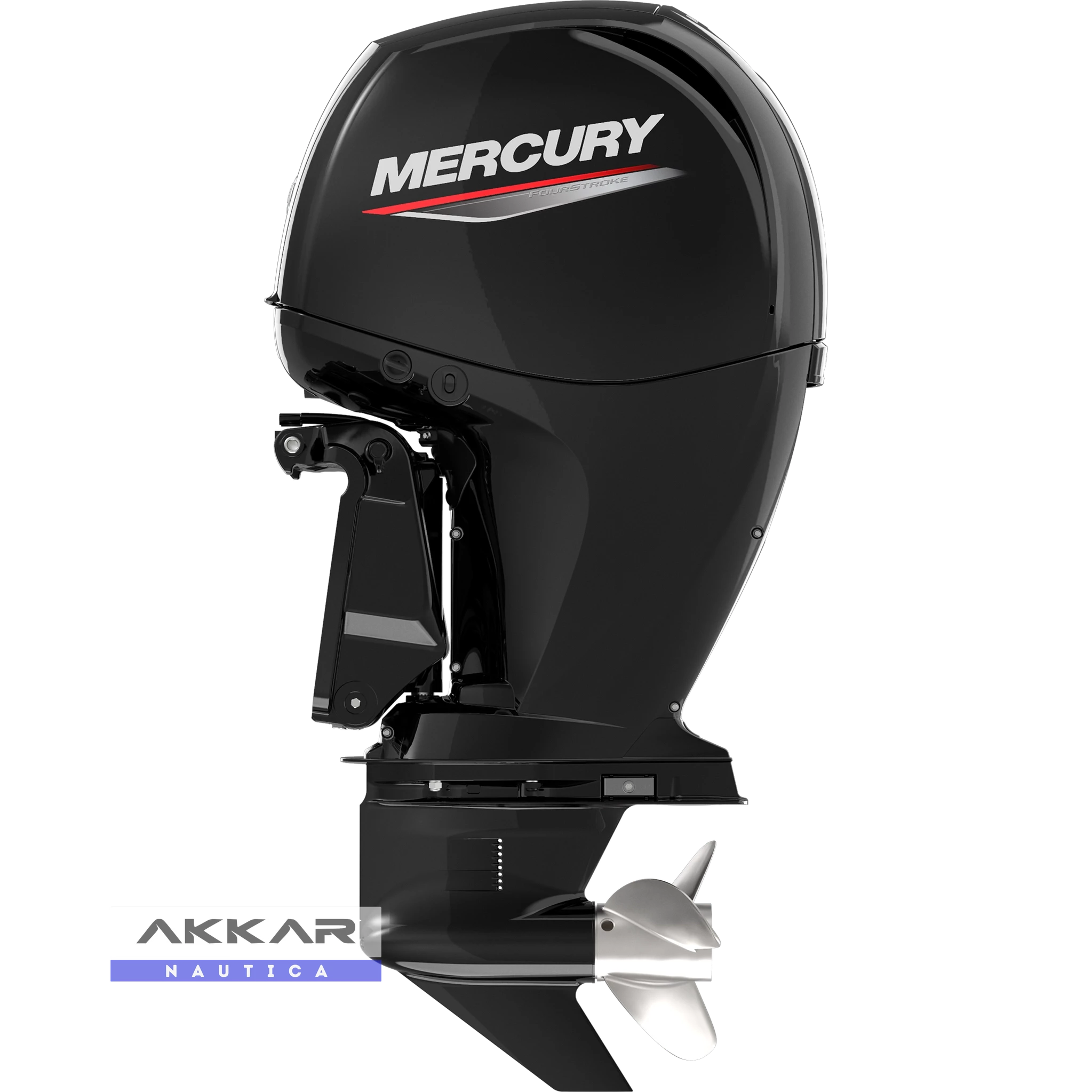 Motor de popa Mercury, 150HP, 150 XL 3.0L EFI 4STK BRANCO, 4 Tempos - RABETA EXTRA LONGA (25”), INJEÇÃO ELETRÔNICA