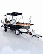 Barco Levefort Apolus Large FREESTYLE + Motor 115HP + Carreta com freio