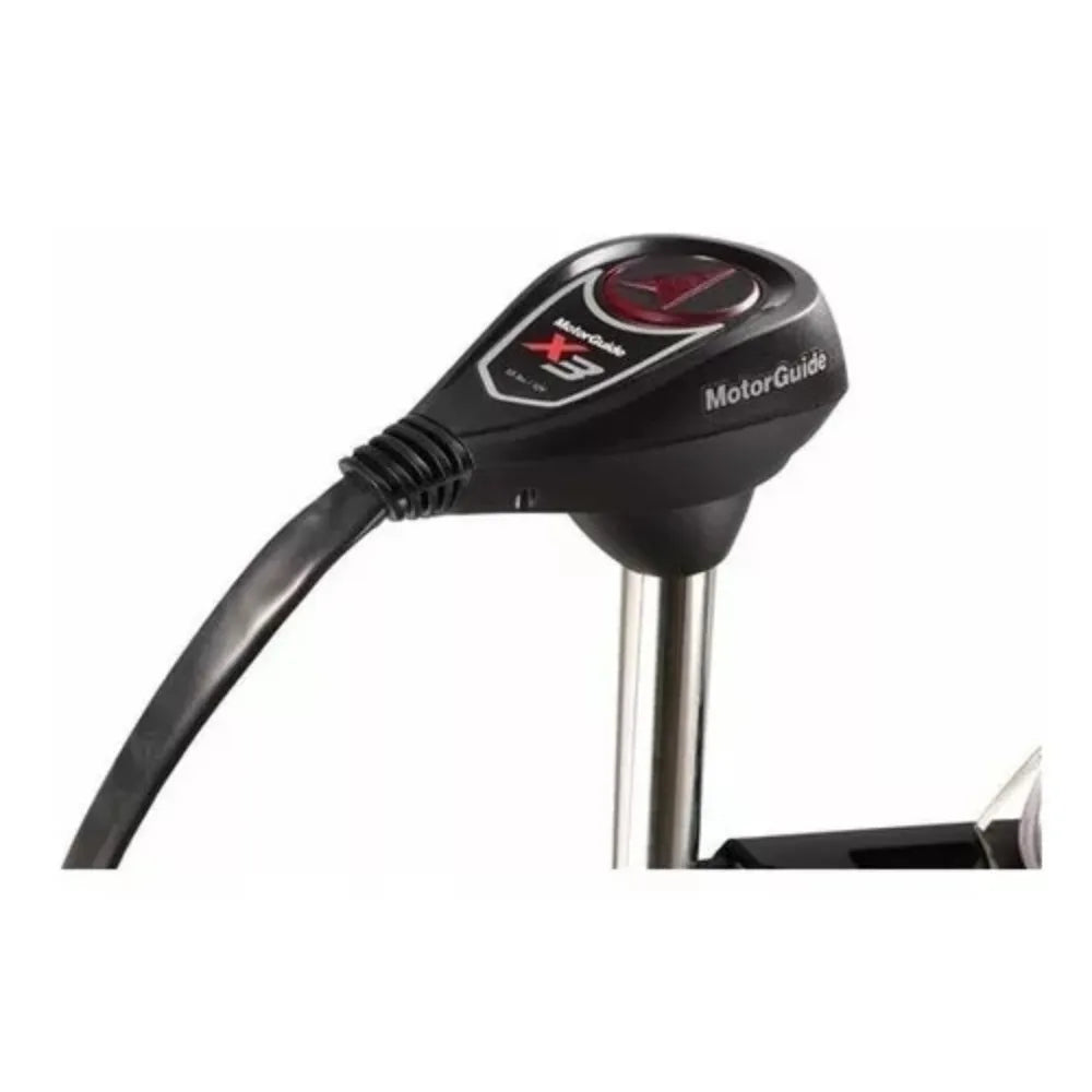 Motor Elétrico MotorGuide X3 55 Libras, 45 Pol, 12 V, Água Doce, Controle de Pé