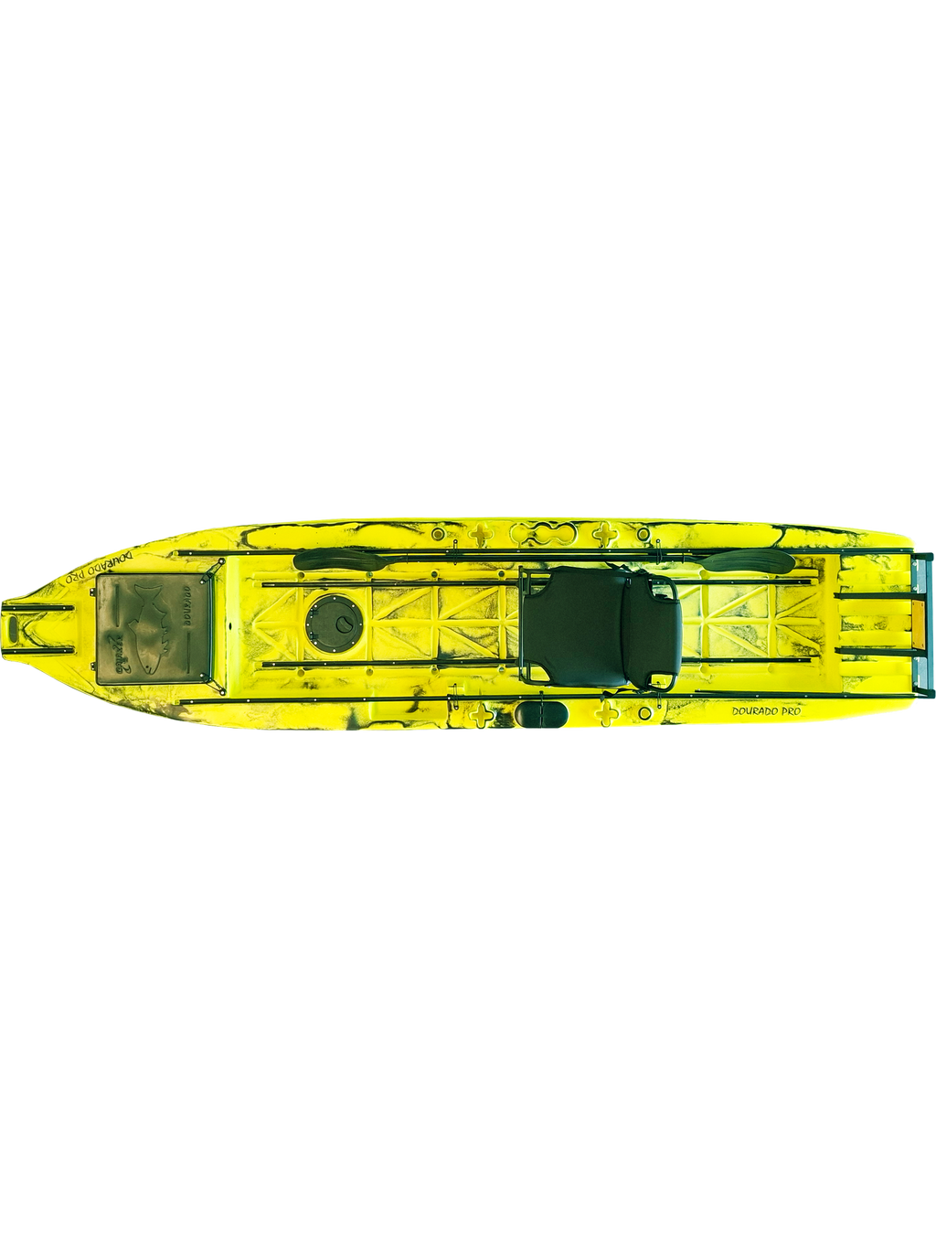 Caiaque de pesca Caiaker Dourado PRO - Cadeira COMFORT