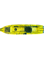 Caiaque de pesca Caiaker Dourado PRO - Cadeira COMFORT