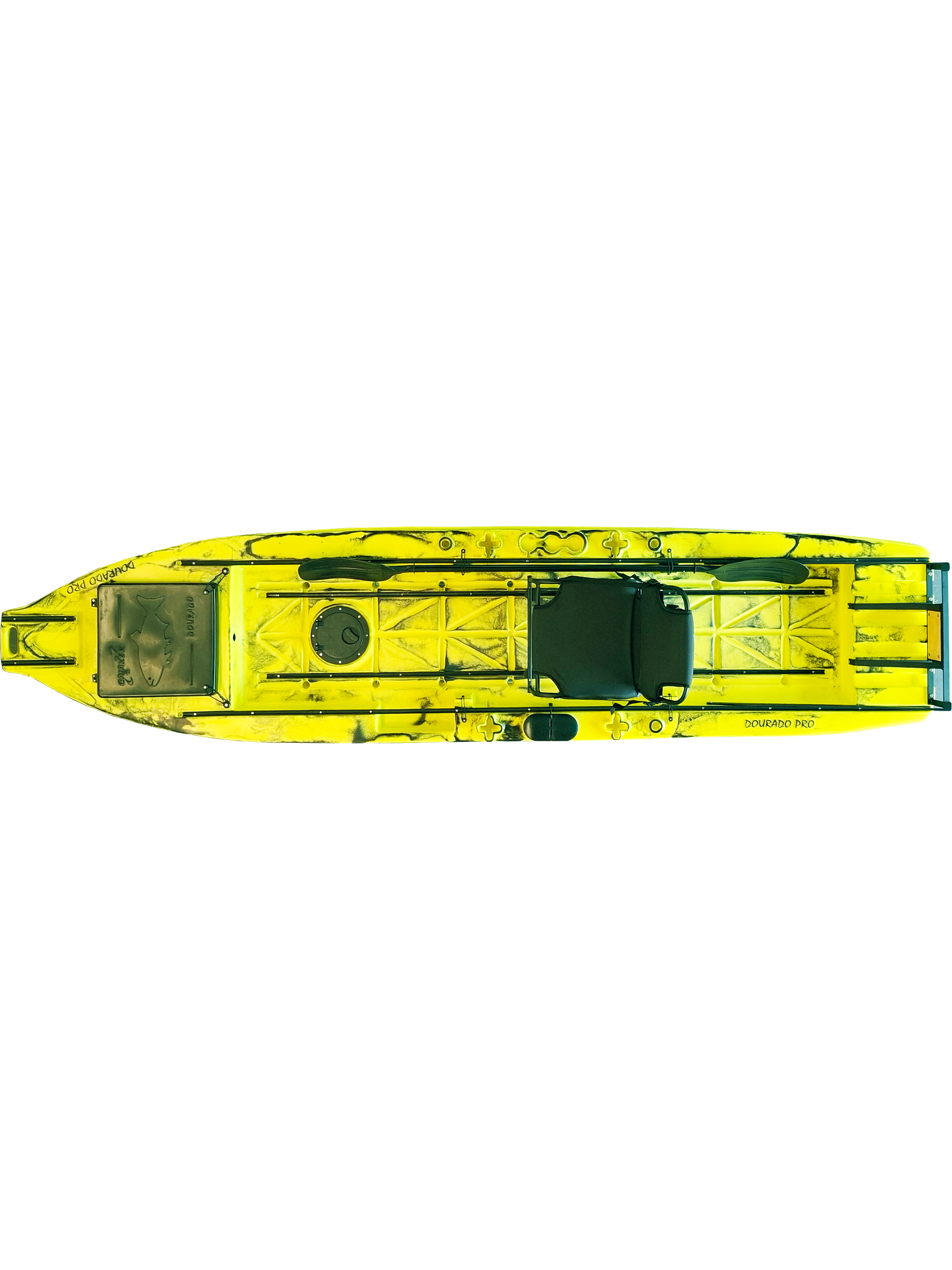 Caiaque de pesca Caiaker Dourado PRO - Cadeira COMFORT