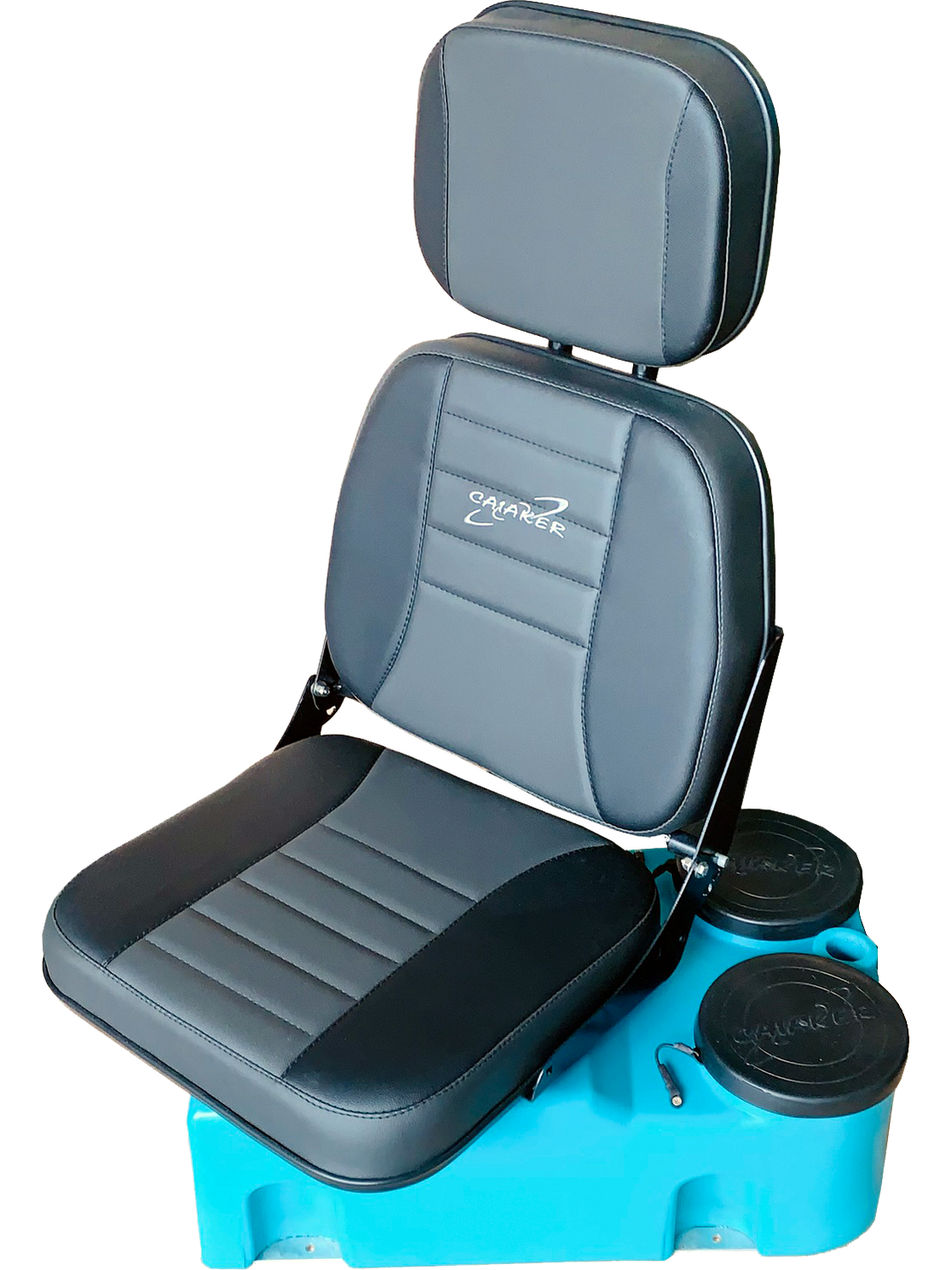 Caiaque de pesca Caiaker Dourado PRO - Cadeira GIRATÓRIA