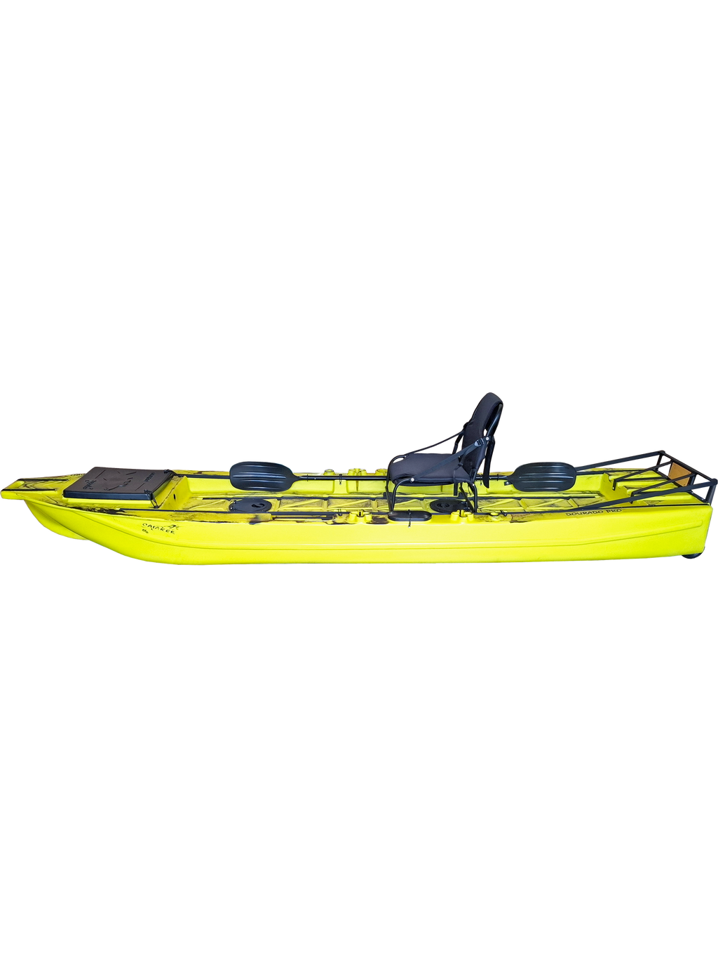 Caiaque de pesca Caiaker Dourado PRO - Cadeira COMFORT