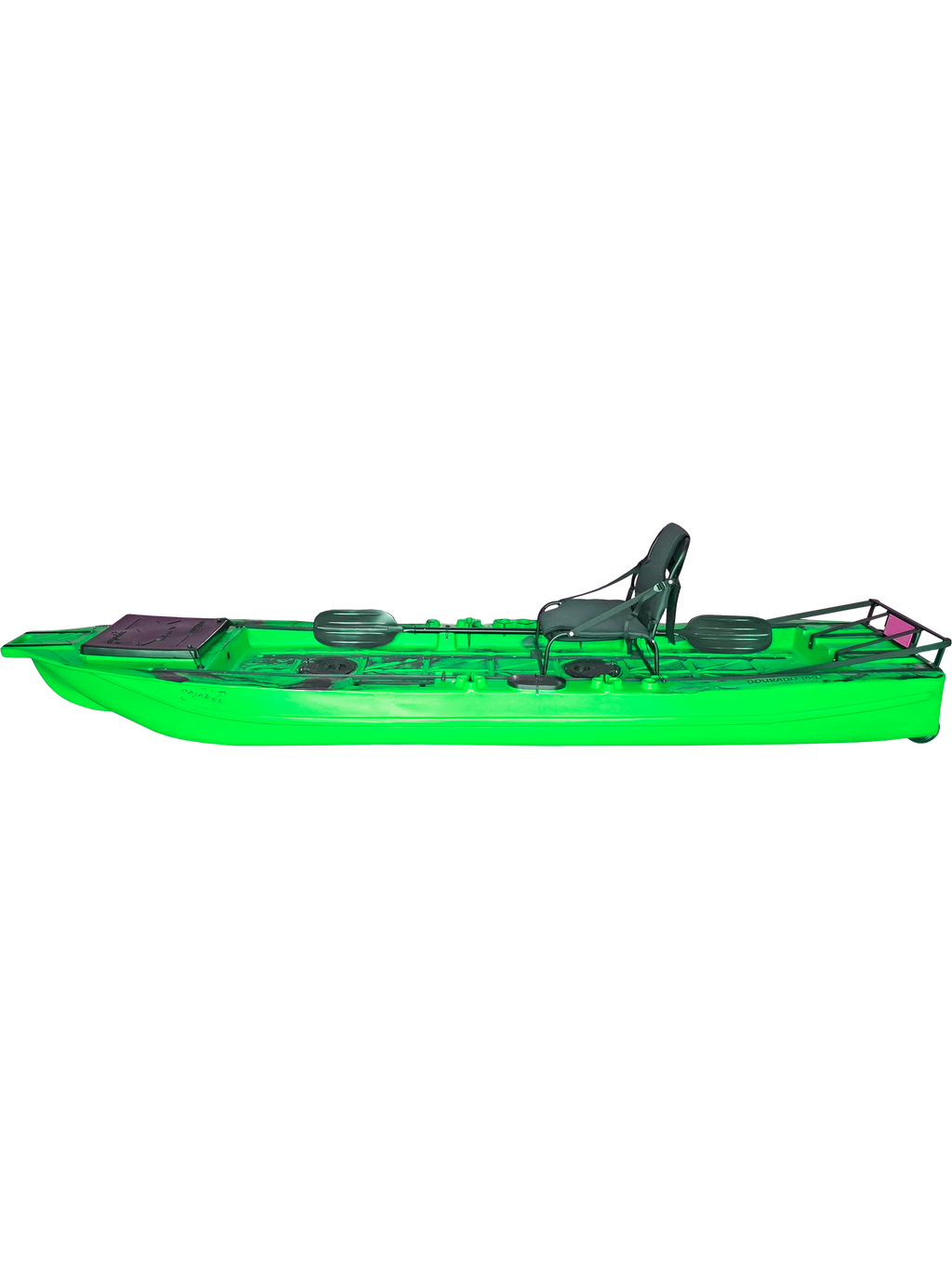 Caiaque de pesca Caiaker Dourado PRO - Cadeira COMFORT