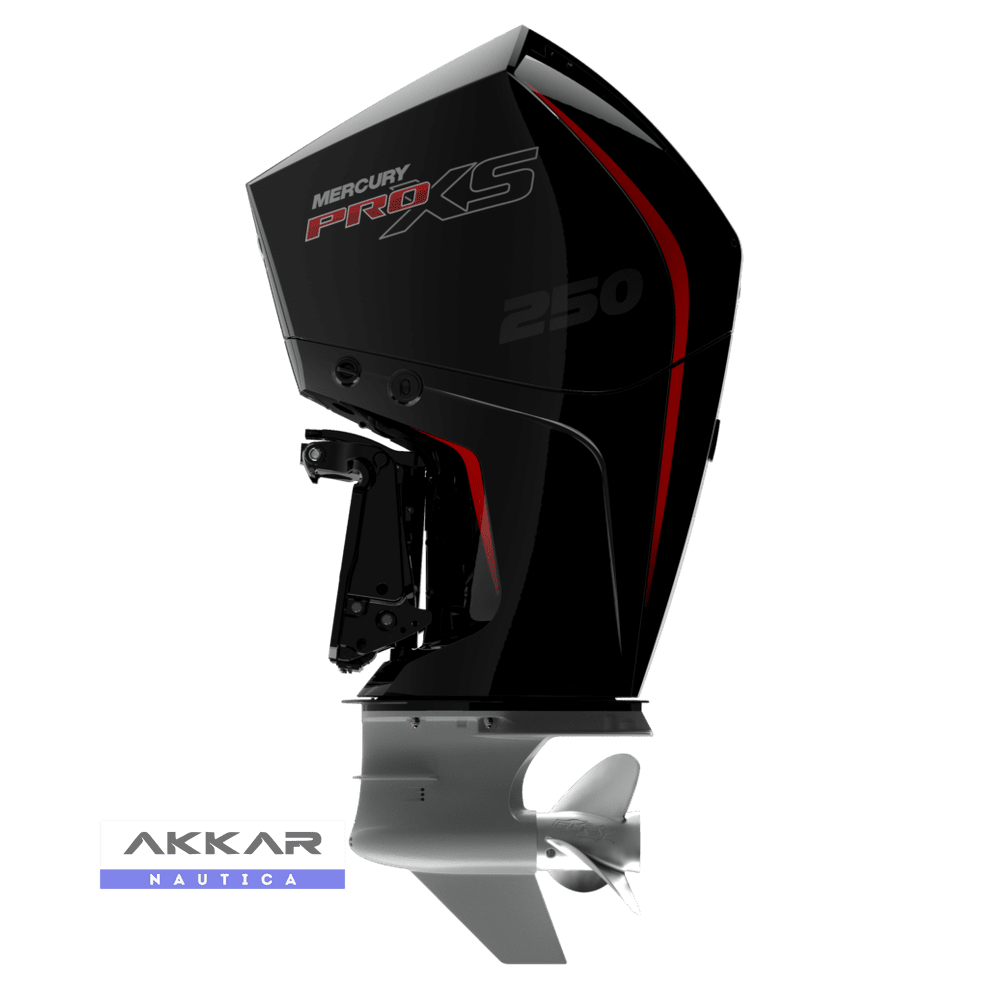 Motor de popa Mercury, 250HP, 250 L 4.6L EFI V8 4STK Pro XS Torque Master 1.75, Rabeta 20", 4 Tempos, com Power Trim.